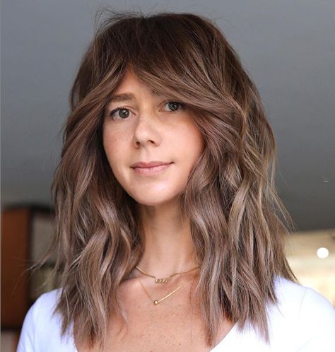 Summer Hair Trends, Fall Hair Trends, Summer Hair Color For Brunettes, Haircut And Color, Trending Haircuts, Spring Hairstyles, Summer Hair Color, Winter Hairstyles, Medium Hair Cuts