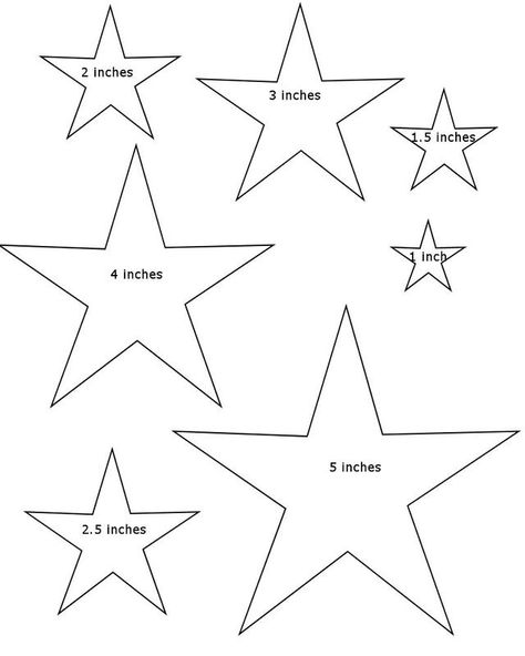 Star Template Printable, Birthday Card Template Free, Star Coloring Pages, Printable Star, Star Template, Shape Templates, Star Stencil, Applique Templates, Birthday Card Template