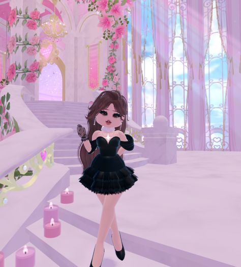 Royale high , new year , elegant ,dress , party , black outfit #royalehigh #royalehighoutfits #royalehighoutfitideas Royale High Simple Outfits, Royale High Ball Outfits, Rainy Day Outfit Royale High, Dripping In Gold Royale High, Party Black Outfit, Food For Thought Royale High Outfit, Royals High, Rh Fits, New Year Eve