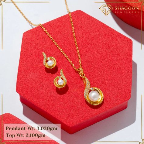 Elevate your everyday elegance with our exquisite 22kt gold pendant set, crafted for the modern woman who loves to shine, every day. 💫 Whether it's for work or a casual day out, this lightweight and stylish necklace set is the perfect addition to your daily wear collection. Discover timeless designs that blend luxury with comfort at Shagoon Jewellers. ✨ ✅ Pendant Weight: 3.030gm ✅ Top Weight: 2.100gm 📩Dm us for more information. WhatsApp/Call: 9851169869 Visit us at: 📍Bishal Bazar, Shop n... 22k Gold Bridal Necklace Pendant Gift, Valentine's Day Gold Plated Pendant Necklace, Dubai Gold Pendant Set, Gold Plated Heart Pendant Earrings For Valentine's Day, Radha Krishna Pendant Gold For Women, Gold Pendant Set, Whatsapp Call, Everyday Elegance, Stylish Necklace