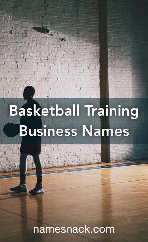 Basketball Academy, Training Business, Catchy Names, Basketball Camp, Great Names, Basketball Training, Name Ideas, Name Generator, A Basketball