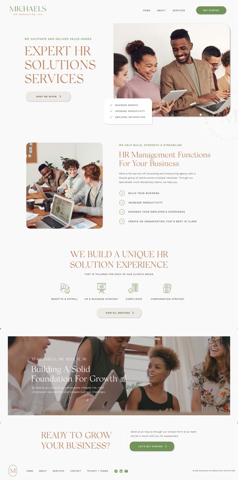 Hr Website Design Inspiration, Human Resources Website Design, Hr Website Design, Management Consultant Aesthetic, Consultancy Website Design, Consultant Website Design, Health Website Design, Consulting Website Design, Business Consulting Website