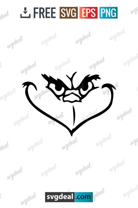 Free SVG Files Grinch Face Svg Free Cricut, Grinch Free Svg Files For Cricut, Grinch Face Svg File Cricut Free, Resting Grinch Face Svg, Grinch Eyes Template, Grinch Png Free, Grinch Face Template Free Printable, Grinch Face Svg Free, Free Grinch Svg