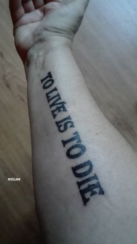 My own Metallica tattoo. Lyrics Tattoo Ideas, Tattoos Band, Metallica Lyrics, Metallica Tattoo, Lyrics Tattoo, Fan Tattoo, Cliff Burton, E Tattoo, Band Stuff