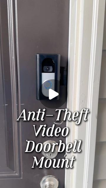 Sydney Mims on Instagram: "This Anti-Theft Video Doorbell Mount is currently on sale! 49% off! It is absolute perfection for those living in an apartment or renting anyplace in general. Setup is easy. No adhesive or screws to the wall! 

🚪Comment “MOUNT” to get the link • or • you can find the link in my bio

‼️If you’re unable to click the link just go to my website savewithsydney.com/reels.

#ring #ringdoorbell #apartment #rent #renting #apartmentliving #condo #townhome #leasing #renttoown #doorbell #doorbellcamera" Living In An Apartment, Safety Video, Doorbell Camera, Ring Doorbell, Video Doorbell, Anti Theft, Apartment Living, Smart Home, Household Items