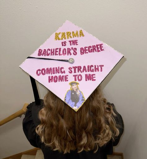 17 Best Taylor Swift Graduation Cap Ideas For The Swifties Swiftie Graduation Cap, College Grad Cap Ideas Taylor Swift, Graduation Party Ideas Taylor Swift, Aesthetic Graduation Cap Designs, Taylor Swift Graduation Cap, Cute Graduation Caps, Taylor Swift Graduation, Graduation Cap Designs College, Graduate Cap