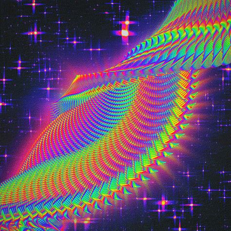 Wave Aesthetic, Trippy Gif, Trippy Visuals, Random Gif, New Retro Wave, Optical Illusions Art, Rainbow Aesthetic, Neon Aesthetic, Illusion Art