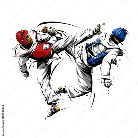 Tkd Wallpaper, Taekwondo Tattoo, Taekwondo Design, Tkd Taekwondo, Taekwondo Wallpaper, World Taekwondo, Taekwondo Girl, Tae Kwon Do, Gym Art