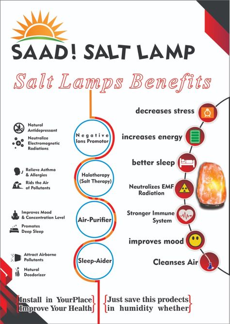 #SaltLamp #SaadiSaltLamp  #Salt #lamp Benefits Of Salt Lamps, Salt Lamp Benefits, Mental Improvement, Epsom Salt Benefits, Pink Salt Lamp, Calming Tea, Essential Oils Herbs, Salt Lamps, Electromagnetic Radiation