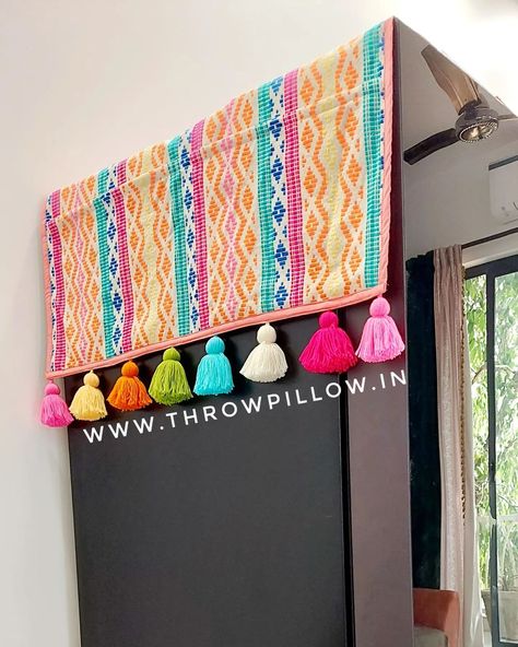 www.throwpillow.in on Instagram: “Our oven/microwave and fridge covers makes the household appliance more lively and lovely. Price starts from Rs 495…” Fridge Cover Ideas, Fridge Cover, Refrigerator Covers, Birthday Decorations At Home, Fridge Top, Floor Sofa, Designer Cushions, Timeless Interiors, Household Appliance