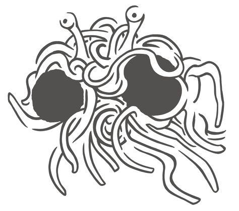 Flying spaghetti monster Flying Spaghetti Monster Tattoo, Flying Monster, Flying Monster Concept Art, Mosquito Monster Art, Flying Spaghetti Monster, Flying Monsters, Monster Tattoo, Monster Coloring Pages, Diy Art