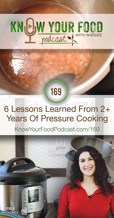 6 Lessons Learned From 2+ Years Of Pressure Cooking | I've been pressure cooking for more than 2 years. And guess what? Pressure cooking is easy... but not as easy as everyone says. Watch, listen, or read today's podcast because I'm sharing the things no one else tells you about pressure cooking. | KnowYourFoodPodcast.com/169 Cooking App, New Year's Food, Recipe Simple, Instant Recipes, Cooking Guide, Smart Cooking, Cooking Basics, Sandwich Recipe, Instapot Recipes