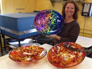 Sink Or Swim, Slumped Glass, Fused Glass Dishes, Glass Vessel Sinks, Glass Sink, Glass Fusing Projects, Fire Glass, Glass Vessel, Glass Dishes