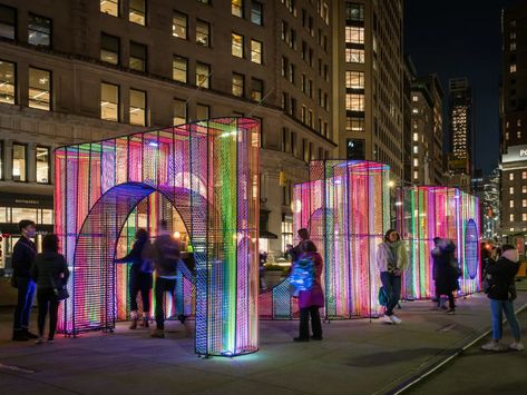 New York’s best public art installations this season Public Plaza, Plaza Design, Museum Logo, Flatiron Building, Outdoor Holidays, Interactive Art, Louvre Museum, Art Installation, Design Competitions