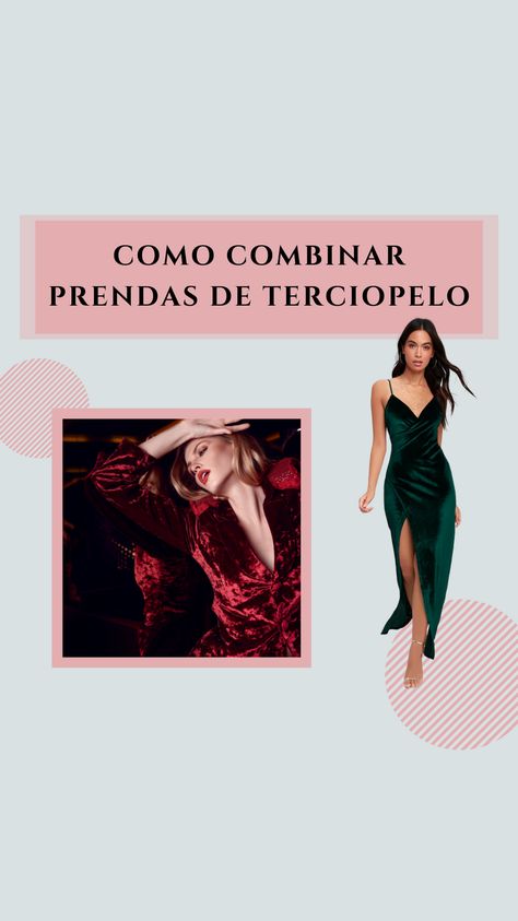 El terciopelo es una tela clásica que emite un aire de elegancia y puede vestir hasta los atuendos más simples. A menudo se asocia con vestidos festivos y algunos consideran un tejido difícil de combinar. Velvet Clothes, Outfit Ideas, Velvet, Tela