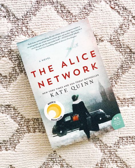 Alice Network by Kate Quinn The Alice Network, Alice Network, Best Book Club Books, 2024 Books, Fav Books, Kate Quinn, London House, Historical Books, College Girl