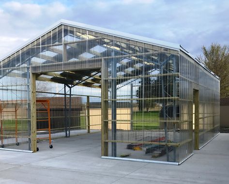 Metal Greenhouse | Greenhouse Building Kits | Worldwide Steel Buildings Metal Greenhouse, Greenhouse Kits For Sale, Simple Greenhouse, Steel Production, Greenhouse Frame, Victorian Greenhouses, Aluminium Greenhouse, Commercial Greenhouse, Polycarbonate Greenhouse