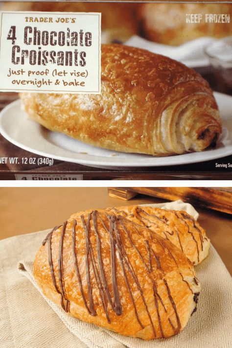 Trader Joes Croissant, Chocolate Crossaints, Chocolate Croissant Recipe, Brunch Christmas, Chocolate Croissants, Mini Croissants, Saturday Brunch, Croissant Recipe, Olympics 2024