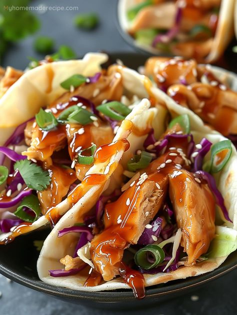 Crispy Chicken Wonton Tacos - A Flavorful Fiesta In Every Bite - My Home Made Recipe Crispy Wontons, Chicken Wonton Tacos, Themed Meals, Mexican Food Recipes Appetizers, Wonton Tacos, Chicken Wontons, Lime Crema, Crispy Wonton, Wonton Recipes