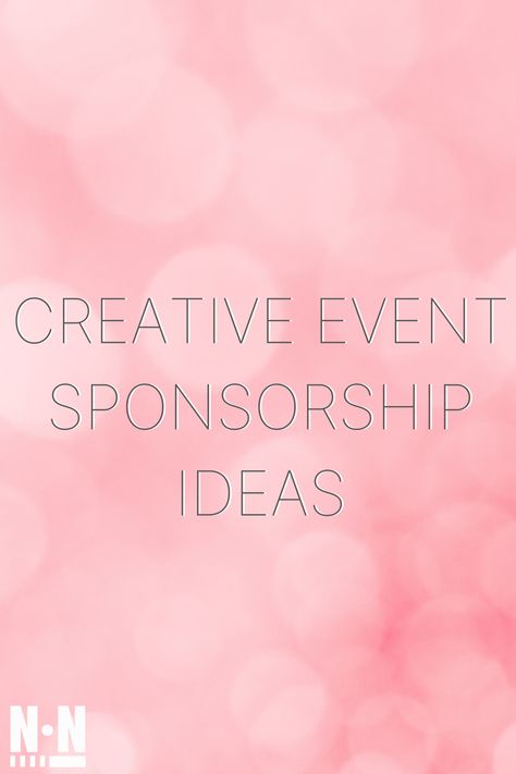 Looking for a way to spice up your sponsorship packages? We've broken down six ideas to put a pep back in that sponsorship step. Event Sponsorship Ideas, Sponsorship Gifts, Sponsorship Levels, Sponsorship Package, Event Sponsorship, Event Production, Creative Event, Business Company, Unique Business