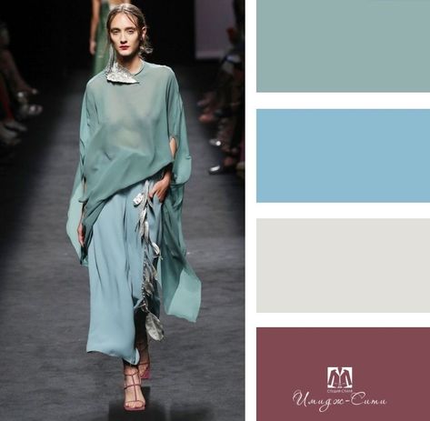 Seafoam Green Outfit Color Combos, Teal Color Combinations Outfits, Cos Outfit, Soft Autumn Palette, Pantone Trends, Color Lessons, Fashion Trend Forecast, Color Combinations For Clothes, Color Trends Fashion