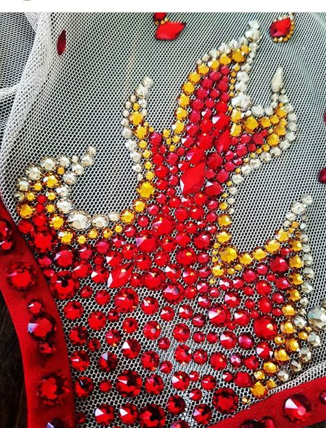 Fire Embroidery, Fire Dance Costume, Fire Burlesque Costume, Fire Inspired Dance Costume, Bedazzled Dance Costumes, Rhinestone Patterns For Dance Costumes, Fire Rhinestone Pattern, Rhinestone Designs Pattern Dance Costume, Dance Costume Rhinestone Pattern