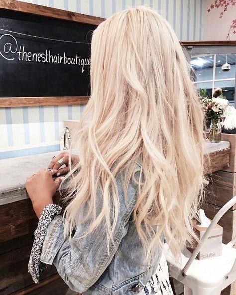 pinterest // princesslucy24 Cream Blonde Hair, Hair Curl, Romantic Hairstyles, Hair 2018, Blonde Hair Looks, Brown Blonde Hair, Long Blonde, Long Blonde Hair, Blonde Balayage