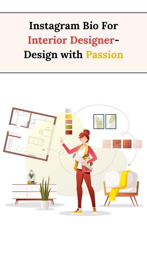 Interior Designer Bio For Instagram
Short Instagram Bio For Home Interior Design Bio For Interior Designer, Interior Designer Instagram Bio, Perfect Instagram Bio, Bio For Instagram, Instagram Bios, Instagram Bio Ideas, Interior Design Instagram, Twitter Bio, Interior Design Student