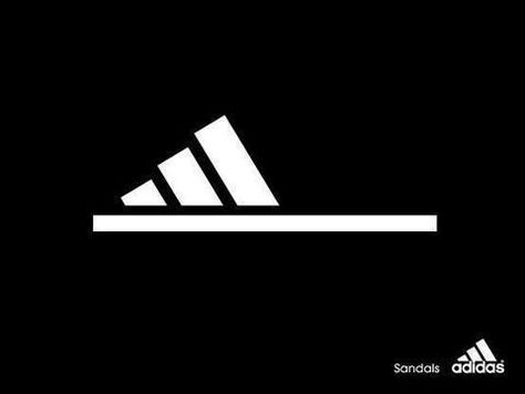 Adidas Smart Ads, Clever Marketing, Adidas Sandals, Ad Ideas, Clever Advertising, Graphisches Design, 광고 디자인, Publicidad Creativa, Guerilla Marketing