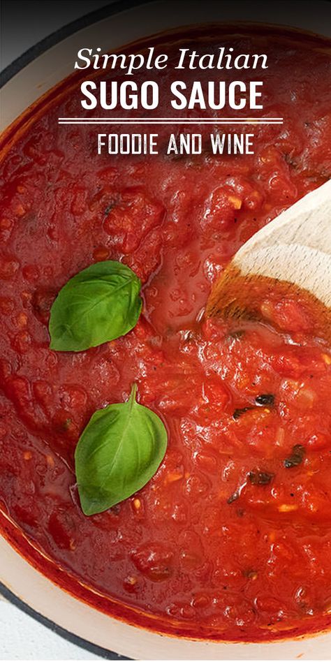 Sugo Sauce Recipe, Sugo Sauce, Authentic Italian Tomato Sauce, Sugo Recipe, Easy Italian Pasta, Italian Meat Sauce, Red Gravy, Italian Pasta Sauce, Italian Tomato Sauce