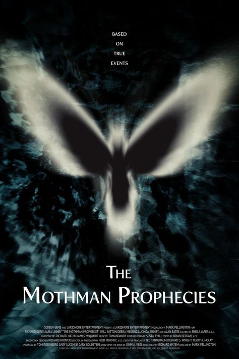 Mothman Prophecies, The Mothman Prophecies, Point Pleasant West Virginia, The Mothman, Laura Linney, Richard Wright, Donnie Darko, Point Pleasant, Richard Gere