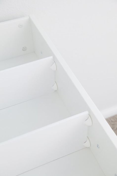 7 cheaper organizer inserts to fit the IKEA Komplement drawer Komplement Drawer, Ikea Drawer Organizer, Apartment Organization Diy, Ikea Komplement, Diy Drawer Dividers, Diy Drawer Organizer, Craft Storage Solutions, Closet Drawer, Ikea Drawers