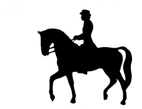 horse riding Silhouette | Horse Rider Silhouette Clipart Free Stock Photo HD - Public Domain ... Horse Themed Bedrooms, Horse Bedroom, Dressage Competition, Horse Room, Horse Riding Clothes, Horse Dressage, Equestrian Decor, Horse Silhouette, Dressage Horses