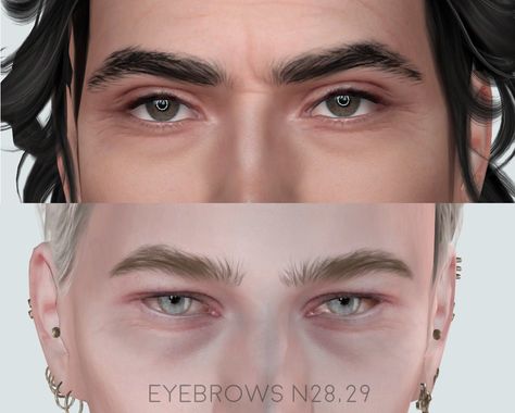 obscurus-sims is creating custom content for games | Patreon Sims Hair, Eyebrow Tattoo, Sims 4 Cc, Custom Content, Sims 4 Mods, Sims Cc, Sims 4, Eyebrows, Wigs