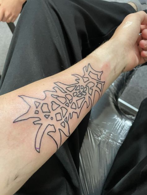 lean tattoo Yung Lean Tattoo Ideas, Y2k Tattoo Ideas Men, Drain Gang Tattoo, Yung Lean Tattoo, Lean Tattoo, Best Tattoo Ideas For Men, Gang Tattoos, Grunge Tattoo, Sigil Tattoo