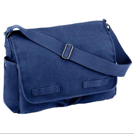 Teen Guy Gifts, Blue Messenger Bag, Military Messenger Bag, Vintage Messenger Bag, Small Laptop, Army Fashion, Canvas Messenger Bag, Blue Canvas, Boutique Accessories