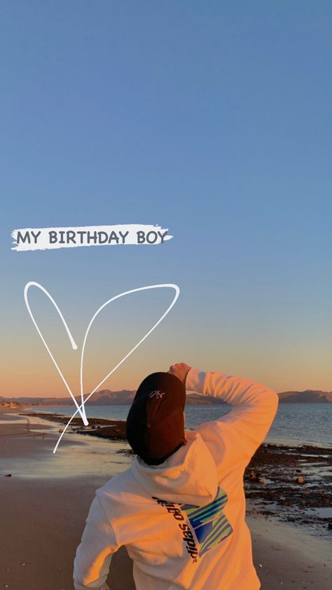 Hbd For Boyfriend, Boyfriend’s Birthday Instagram Story, Birthday Story Of Boyfriend, Boyfriend Birthday Ideas Post, Captions To Post Your Boyfriend On His Birthday, Happy Birthday Instagram Story Fiance, Birthday Story Ideas Boyfriend, Hbd Insta Story, Happy Birthday Love Story Instagram