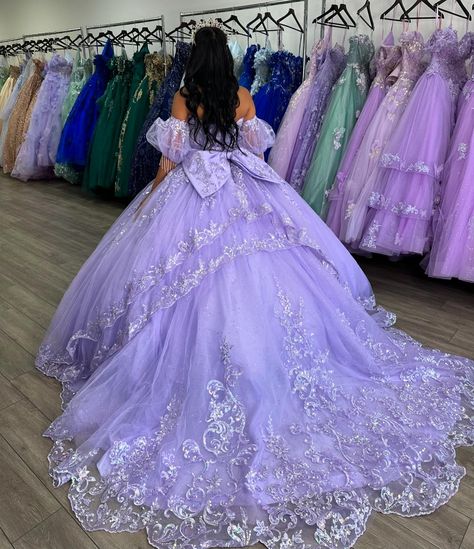 ✨New in store✨ Also available to order in Emerald/Gold and Ivory/Gold . . . . . . #quinceañera #quincedress #quince #morileeofficial #morileequince #15años Quinceanera Dresses Purple And White, Purple And Silver Quinceanera Dresses, Quinceanera Dresses Light Purple, Quinceanera Lavender, Silver Quinceanera Dresses, Quince Outfit, Lavender Quinceanera Dresses, Lavender Quinceanera, Purple Quinceanera