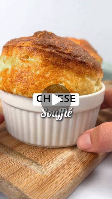 Isabelle Dunn | French Recipes on Instagram: "CHEESE SOUFFLÉ 🧀🇫🇷 Recipe below👇🏼

A cheese soufflé is a deceptively easy French classic to make at home, and it only requires a few ingredients! You can serve it as snack, starter or light lunch/ dinner with a side salad. It’s pure bliss! ✨

📍SAVE the recipe below to try it 🫶🏼

To make 4x soufflés, you will need…

50g butter, plus extra for greasing
25g fresh parmesan, finely grated 
50g flour
1/2 tsp nutmeg
300ml milk 
4 eggs, separated 
100g grated strong cheddar

⭐️Heat oven to 200C/fan 180C. Butter 6x ramekins generously, then sprinkle in the parmesan and rotate the dish to ensure the butter is evenly coated. Tip out any excess. 
⭐️To make the béchamel, melt the butter over a medium heat in a pan and stir in the flour. Cook, stirri Classic French Recipes, Cheese Souffle Recipes, Savory Dessert, Above The Rim, Cheese Souffle, French Recipes, French Classic, Light Lunch, White Flour