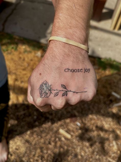 Joy Tattoo, Choose Joy, Tattoos