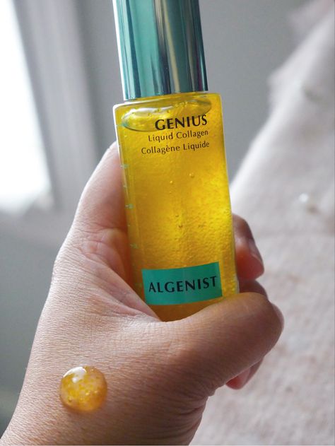 Say hello to youthful skin with Algenist’s GENIUS Liquid Collagen! Diminishes fine lines and wrinkles, the perfect addition to your skincare routine! Works for all skin types.  Follow me in the @LIKEtoKNOW.it shopping app to shop this post and get my exclusive app-only content!  #liketkit #LTKunder100 #LTKbeauty #StayHomeWithLTK @liketoknow.it http://liketk.it/2VvNm Liquid Collagen, Fine Lines And Wrinkles, Say Bye, Youthful Skin, Shopping App, All Skin Types, Care Tips, Energy Drink Can, Red Bull