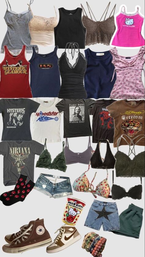 Y2k Clothing Aesthetic, Mode Hippie, Clothing Aesthetic, Downtown Outfits, Clothing Cute, Clothes And Shoes, 2000s Fashion Outfits, Y2k Clothing, Aesthetic Clothing