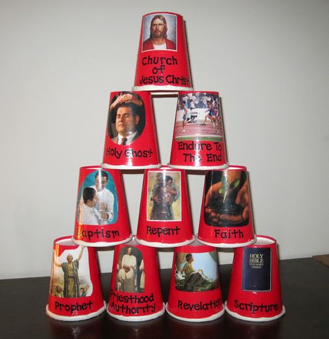 The Cups Lesson is a missionary object lesson that teaches the principles found in the first lesson (The Restoration) It is divided into thr... Visual Aids For Teaching, Lds Priesthood, Lds Object Lessons, Yw Lesson, Lds Lessons, Activity Day Girls, Fhe Lessons, Yw Activities, Called To Serve