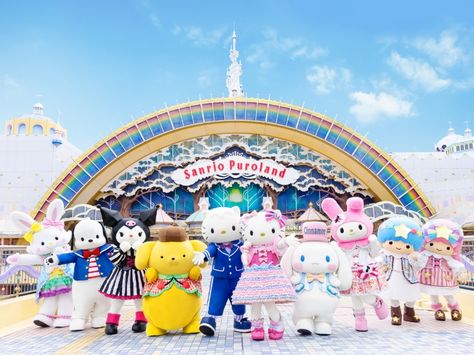 Sanrio Puroland Puroland Japan, Sanrio Puroland, Hello Kitty Mug, Weather Theme, Nintendo World, Universal Studios Japan, Super Mario World, Japan Trip, Tokyo Disneyland