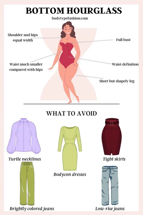 Clothes For Hour Glass Shaped, How To Dress For A Hourglass Shape, Body Type Hourglass Tips, Hour Glass Body Outfits Aesthetic, Blouses For Hourglass Shape, Hourglass Spring Outfits, Bottom Hourglass Outfits Ideas, Hourglassbody Outfits, Peach Body Shape Outfit