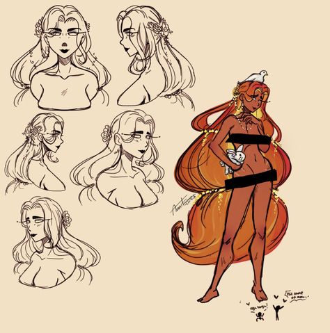 Hephaestus X Aphrodite, Goddess Hair Drawing, Greek Gods Character Design, Ares Epic The Musical, Aphrodite Epic The Musical, God Ideas Oc, Ares X Aphrodite Fanart, Aphrodite Character Design, Aphrodite X Ares