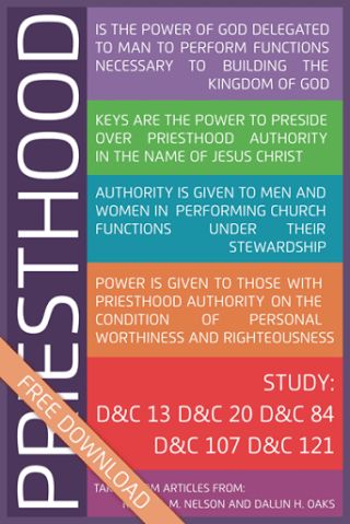 Come Follow Me: Priesthood and Priesthood Keys Handouts for Young Women! Lds Priesthood, Priesthood Keys, Yw Handouts, Doctrinal Mastery, Youth Lessons, Relief Society Lessons, Yw Lesson, Lds Young Women, Young Women Activities