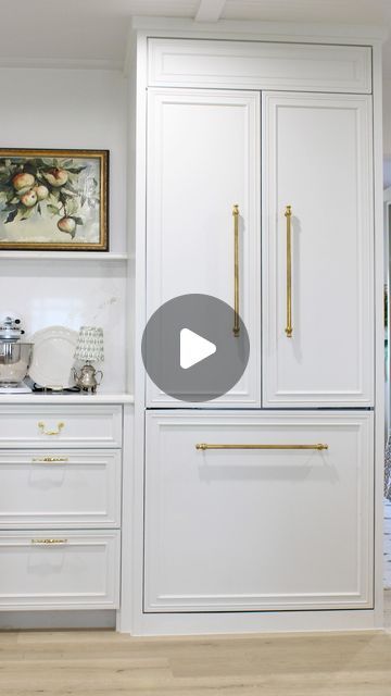 mylittlewhitebarn on Instagram: "Refrigerator views!! One of my favorite parts of this kitchen is our panel front refrigerator. It took some convincing to get my hubby on board with it, but now that it’s all finished even he agrees that it’s just what this kitchen needed. . . #cottagestyle #cottagestylekitchen #newoldkitchen #kitchenremodel #kitchenrenovation #panelreadyappliances #countrykitchen #countryhomestyle #countryhome" Cottage Style Kitchen, My Hubby, January 29, Country Kitchen, My Favorite Part, Kitchen Renovation, Cottage Style, On Board, Then And Now