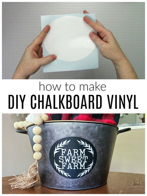 How to Make DIY Chalkboard Vinyl Paint Tips And Tricks, Heat Transfer Vinyl Tutorial, Vinyl Projects Silhouette, Chalkboard Vinyl, Silhouette School Blog, How To Make Glitter, Kids Silhouette, Paint Tips, Silhouette School