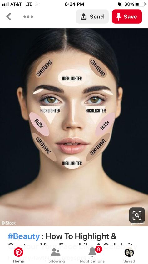 How To Apply Blush, Different Skin Tones, Blush Contour, Beauty Make-up, Scary Makeup, How To Apply Foundation, Anais Nin, Contour Makeup, Contouring And Highlighting